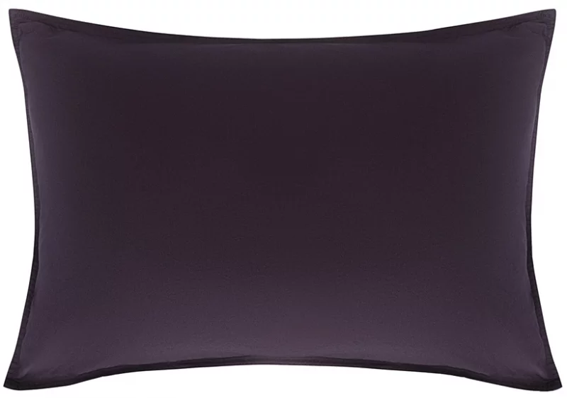Комплект постельного из перкаля Essential 150X200 CM сливового цвета Tkano — изображение 4