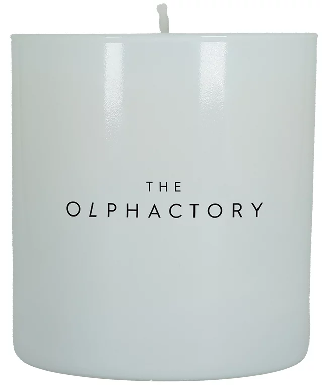 Свеча ароматическая The Olphactory White insignia Acqua bergamota 60 часов горения Ambientair — изображение 4