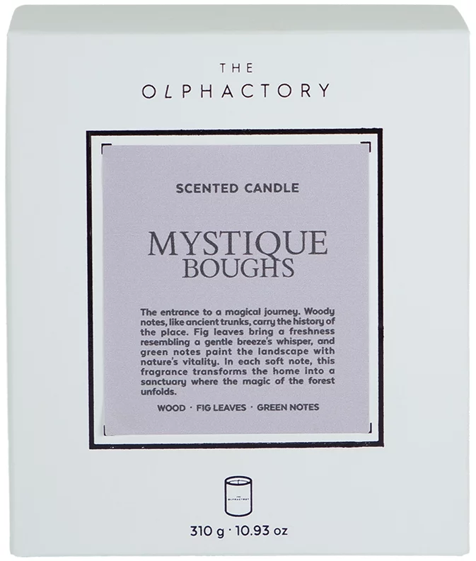 Свеча ароматическая The Olphactory White Insignia Mystique boughs 60 часов горения Ambientair — изображение 6