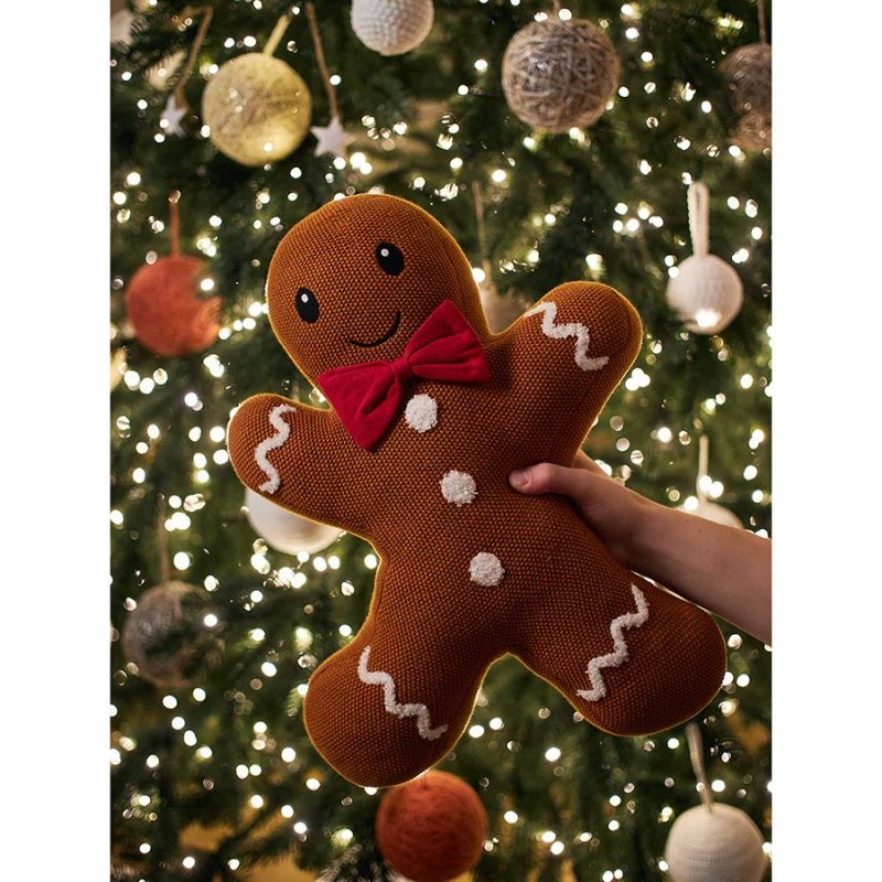 Подушка вязаная Classy Gingerbread 40X50 CM Tkano — изображение 7