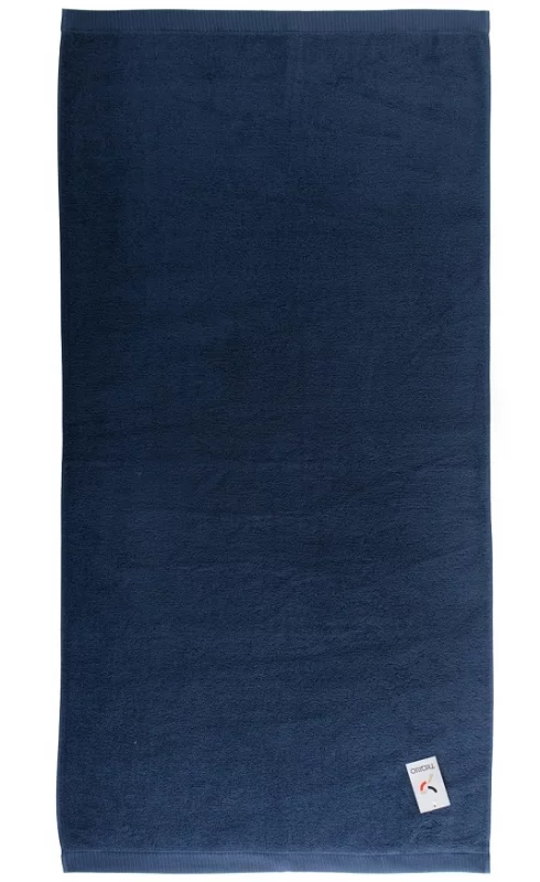Полотенце банное 150X90 CM темно-синего цвета Tkano — изображение 2