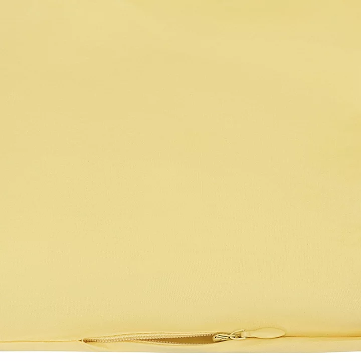 Комплект постельного из перкаля Essential 150X200 CM светло-желтого цвета Tkano — изображение 8