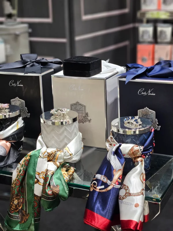 Свеча White&Silver 100 часов горения COTE NOIRE — изображение 5
