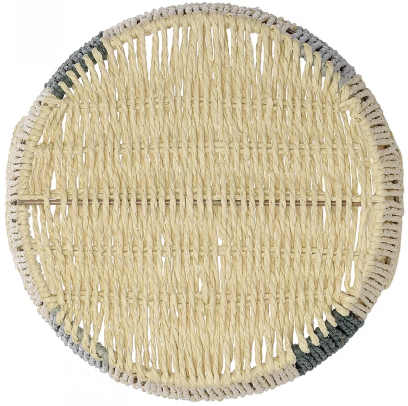 Корзина плетеная Bodhran Sage Ethnic 33X33X21 CM Tkano — изображение 3