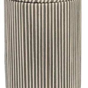 Корзина плетеная Dholak Grey Ethnic 30X30X40 CM Tkano