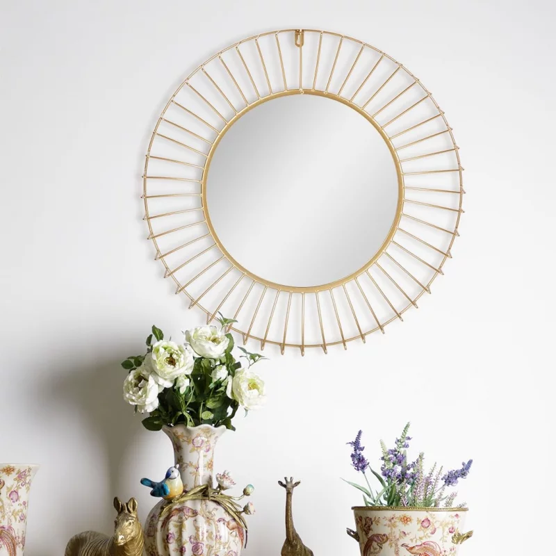 Зеркало настенное Amui Ø56 CM HomeAdore — изображение 3