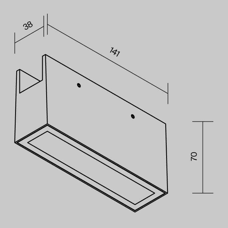 Уличный трековый светильник Points 14X4X7 CM Outdoor — изображение 6