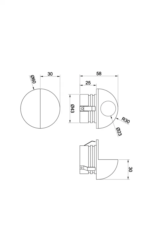 Уличный настенный светодиодный светильник Меццо 6X5.5X6 CM Outdoor — изображение 5