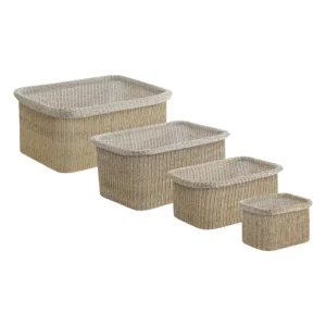 Набор из 4 корзин для хранения sustainable collection, бежевый Bergenson Bjorn