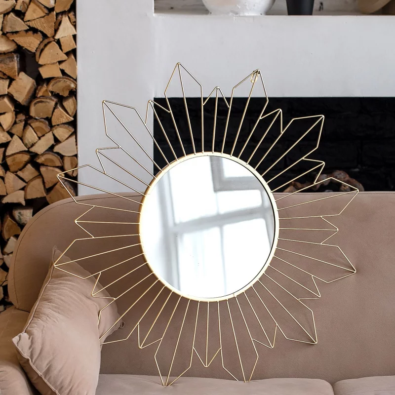 Зеркало настенное Karon Ø78 CM HomeAdore — изображение 4