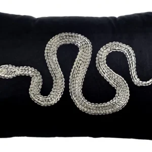 Подушка с вышивкой Серпенте 50X30 CM Garda Decor