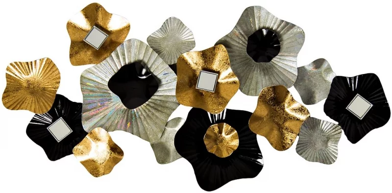 Настенный декор Flowers 134X67 CM Garda Decor