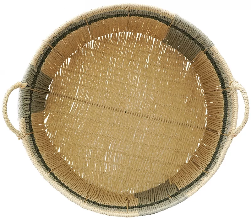 Корзина плетеная Bongo Sage Ethnic 36X36X47 CM Tkano — изображение 2