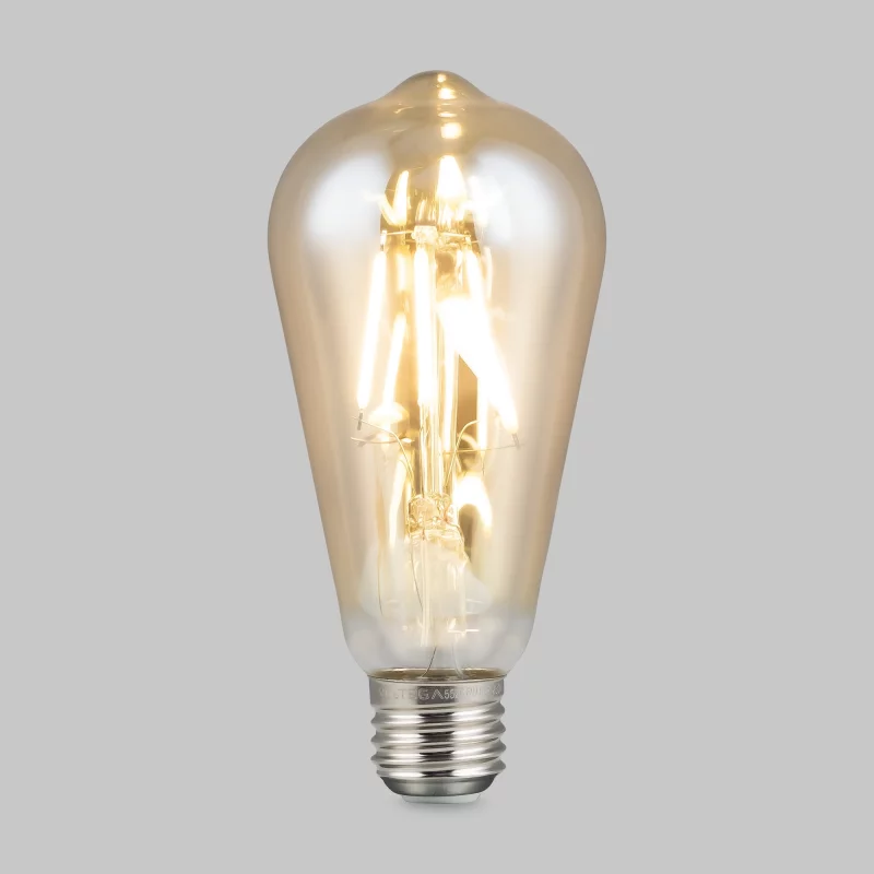 Светодиодная лампа декоративная ЛОФТ ST64 6Вт 2800K Voltega — изображение 5